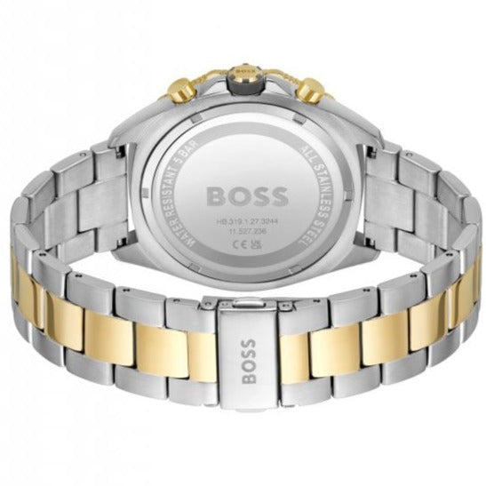 Hugo Boss Energy Chronograph Grey Dial Two Tone Steel Strap Watch For Men - 1513974 Buy Now By Hugo Boss