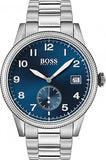 Hugo Boss Legacy Blue Dial Silver Steel Strap Watch for Men - 1513707 Buy Now By Hugo Boss