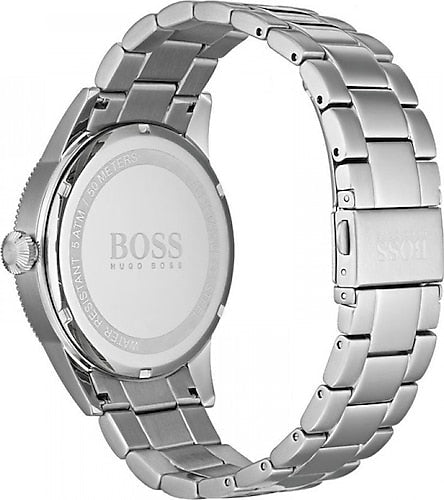Hugo Boss Legacy Blue Dial Silver Steel Strap Watch for Men - 1513707 Buy Now By Hugo Boss