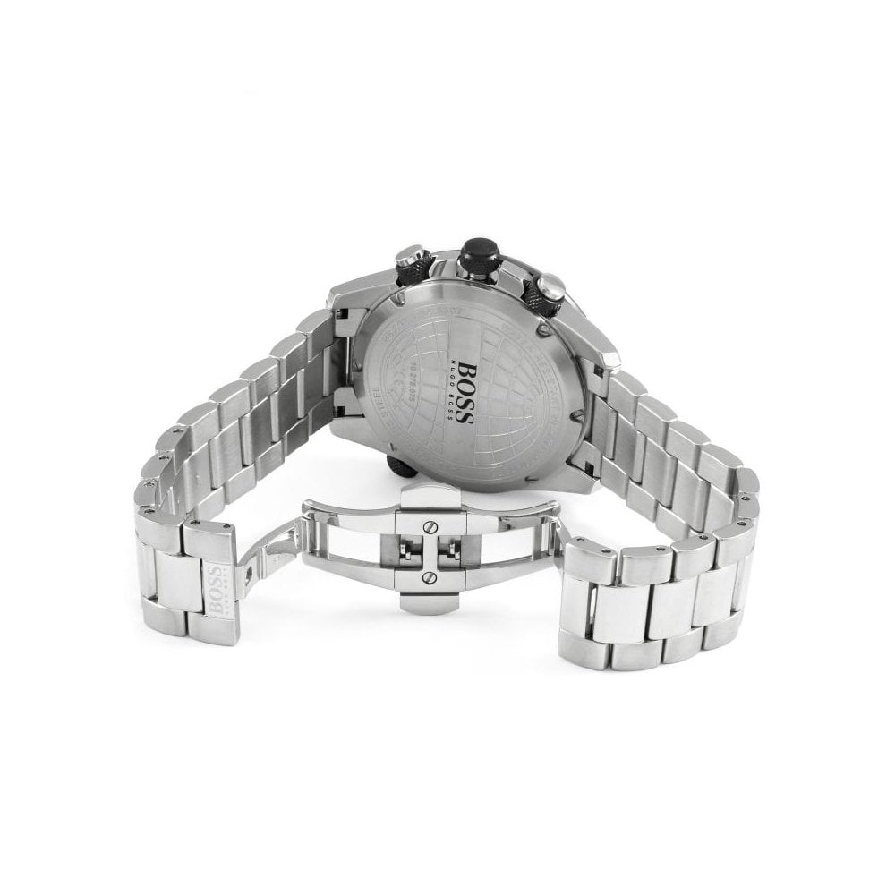 Hugo Boss Nomad Grey Dial Silver Steel Strap Watch for Men - 1513774 Buy Now By Hugo Boss