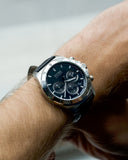 Hugo Boss Hero Chronograph Black Dial Black Leather Strap Watch For Men - 1513752 Buy Now By Hugo Boss