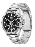Hugo Boss Troper Chronograph Blue Dial Silver Steel Strap Watch For Men - 1514057 Buy Now By Hugo Boss