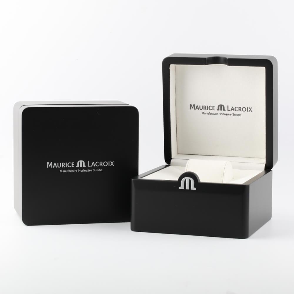 Maurice Lacroix Aikon Venturer Green Dial Green Rubber Strap Watch for Men - AI6057-SSL50-630-5 Buy Now By Maurice Lacroix