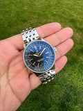 Breitling Navitimer Automatic 41mm Black Dial Silver Steel Strap Watch for Men - A17326241B1A1 Buy Now By Breitling