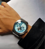 Michael Kors Runway Quartz Blue Dial Silver Steel Strap Watch For Women - MK5953 Buy Now By Michael Kors