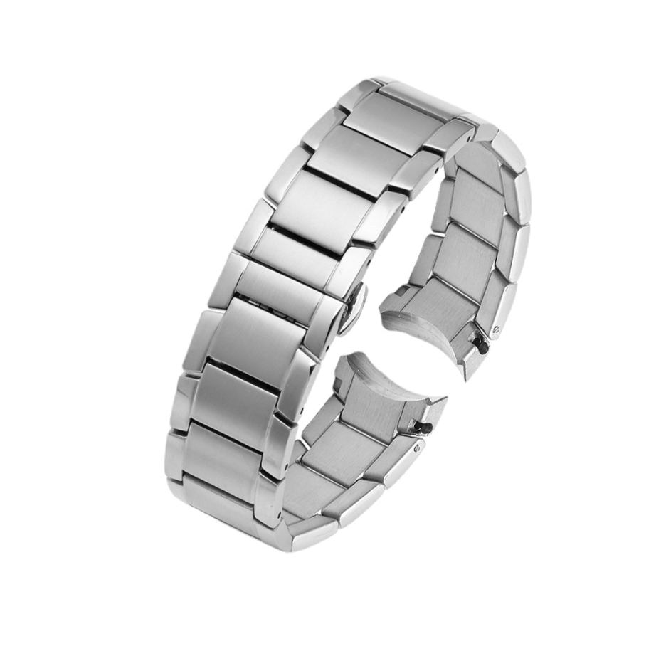 Emporio Armani Renato Chronograph Cream Dial Silver Steel Strap Watch For Men - AR2458 Buy Now By Emporio Armani