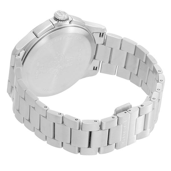 Gucci G Timeless Chronograph White Dial Silver Steel Strap Watch For Men - YA126472 Buy Now By Gucci