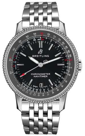 Breitling Navitimer Automatic 38mm Black Dial Stainless Steel Mens Watch - A17325241B1A1 Buy Now By Breitling