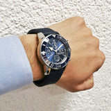 Breitling Superocean Heritage Chronograph 44 Blue Dial Blue Mesh Bracelet Watch for Men - A13313161C1S1 Buy Now By Breitling