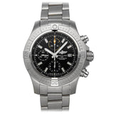 Breitling Avenger Chronograph 45mm Black Dial Silver Steel Strap Watch for Men - A13317101B1A1 Buy Now By Breitling