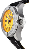 Breitling Avenger Automatic 45 Seawolf Yellow Dial Black Nylon Strap Watch for Men - A17319101I1X1 Buy Now By Breitling