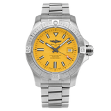 Breitling Avenger Automatic 45mm Seawolf Yellow Dial Silver Steel Strap Strap Watch for Men - A17319101/1A1 Buy Now By Breitling