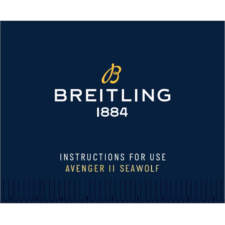 Breitling Avenger II Seawolf Stainless Steel 45mm Black Dial Mens Watch - A1733110/BC31 Buy Now By Breitling