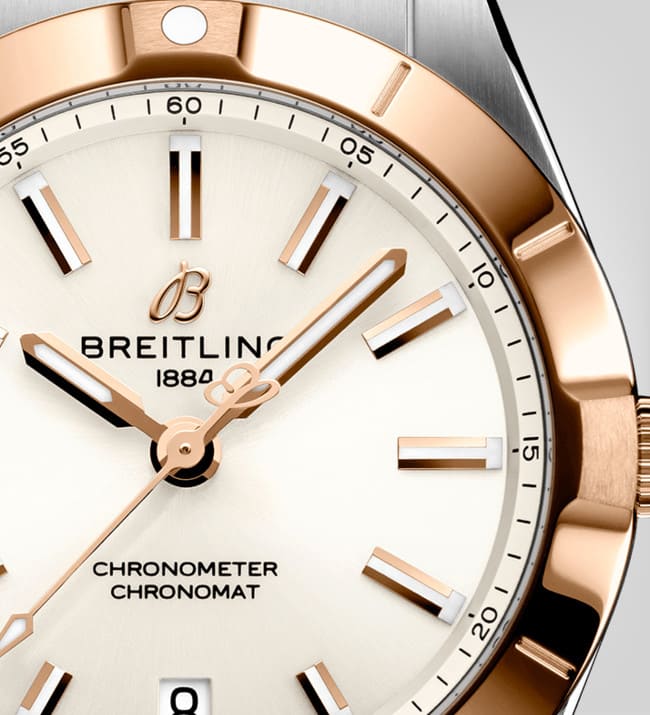 Breitling Chronomat 32 White Dial Two Tone Steel Strap Watch for Women - U77310101A1U1 Buy Now By Breitling
