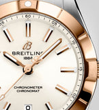 Breitling Chronomat 32 White Dial Two Tone Steel Strap Watch for Women - U77310101A1U1 Buy Now By Breitling
