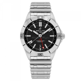 Breitling Chronomat GMT 40 Automatic Black Dial Silver Steel Strap Watch for Men - A32398101B1A1 Buy Now By Breitling