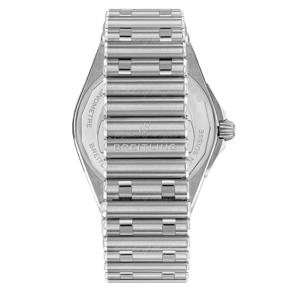 Breitling Chronomat GMT 40 Automatic Black Dial Silver Steel Strap Watch for Men - A32398101B1A1 Buy Now By Breitling