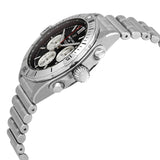 Breitling Chronomat B01 42mm Black Dial Silver Steel Strap Watch for Men - AB0134101B1A1 Buy Now By Breitling
