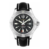 Breitling Colt Automatic 44mm Black Dial Leather Strap Mens Watch - A1738811/BD44/435X Buy Now By Breitling