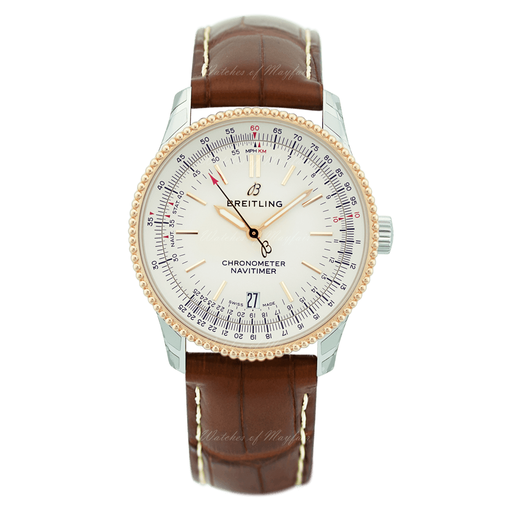 Breitling Navitimer Automatic 38mm Leather Strap Mens Watch - A17325211G1P1 Buy Now By Breitling