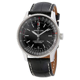 Breitling Navitimer Automatic 38mm Black Dial Black Leather Strap Mens Watch - A17325241B1P1 Buy Now By Breitling