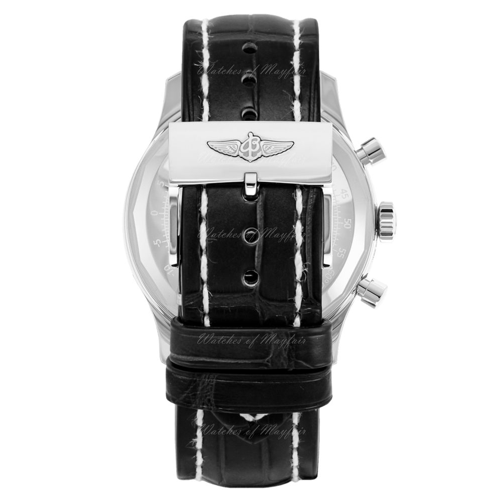 Breitling Navitimer 1 Chronograph 41mm Automatic Black Dial Black Leather Strap Mens Watch - A13324121B1P1 Buy Now By Breitling