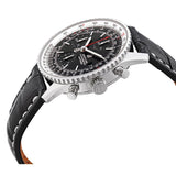 Breitling Navitimer 1 Chronograph 41mm Automatic Black Dial Black Leather Strap Mens Watch - A13324121B1P1 Buy Now By Breitling