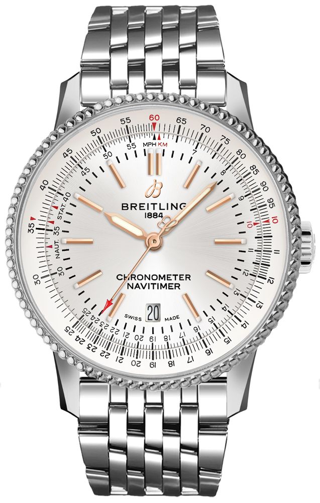 Breitling Navitimer Automatic 41mm White Dial Stainless Steel Mens Watch - A17326211G1A1 Buy Now By Breitling