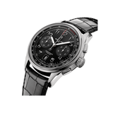 Breitling Premier B01 Chronograph 42 Black Dial Black Leather Strap Watch for Men - AB0145221B1P1 Buy Now By Breitling