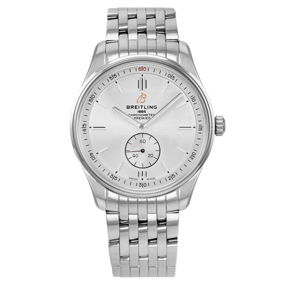 Breitling Premier Automatic 40mm Stainless Steel Silver Dial Mens Watch - A37340351G1A1 Buy Now By Breitling