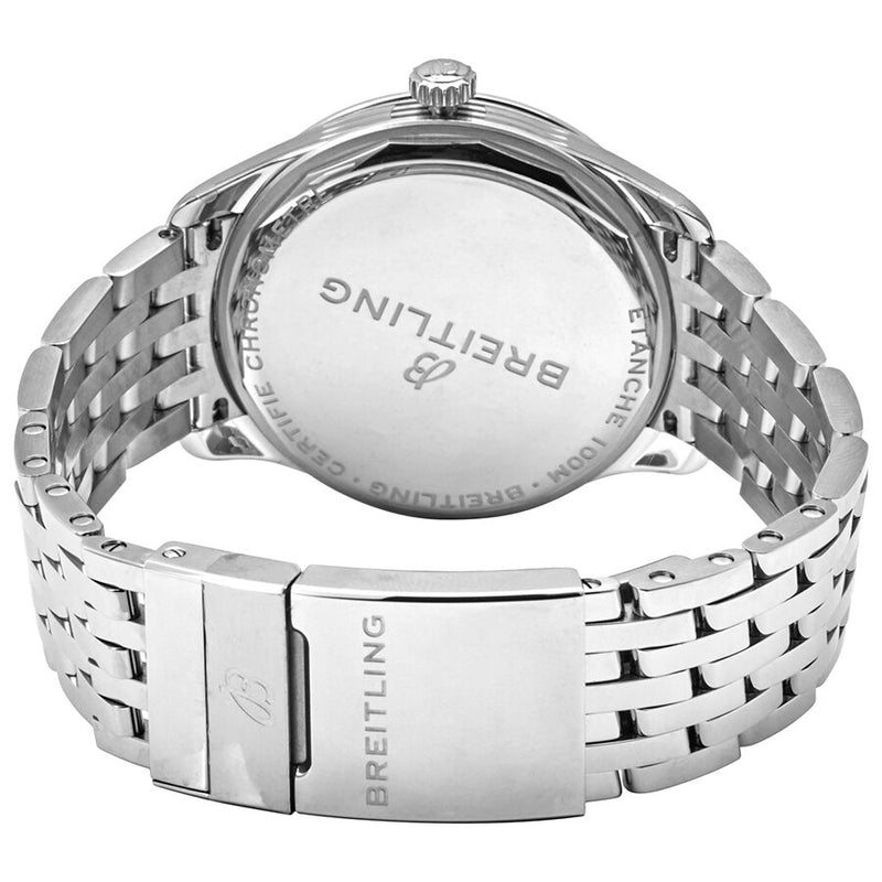 Breitling Premier Automatic 40mm Blue Dial Silver Steel Strap Watch for Men - A37340351C1A1 Buy Now By Breitling