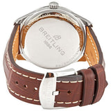 Breitling Premier Automatic 40mm Grey Dial Brown Leather Strap Watch for Men - A37340351B1P2 Buy Now By Breitling