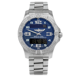 Breitling Aerospace Evo Blue Dial Silver Steel Strap Watch for Men - E79363101C1E1 Buy Now By Breitling