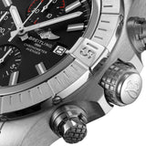 Breitling Super Avenger Chronograph 48 Black Dial Silver Steel Strap Watch for Men - A13375101B1A1 Buy Now By Breitling