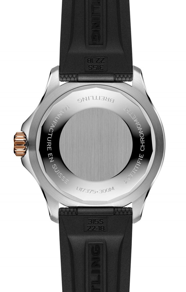 Breitling Superocean Automatic 42 Black Dial Black Rubber Strap Watch for Men - U17375211B1S1 Buy Now By Breitling