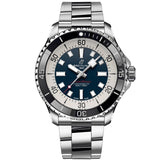 Breitling Superocean Automatic 44mm Blue Dial Silver Steel Strap Watch for Men - A17376211C1A1 Buy Now By Breitling