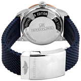 Breitling Superocean Heritage B20 Automatic 42 Blue Dial Blue Mesh Bracelet Watch for Men - UB2010161C1S1 Buy Now By Breitling
