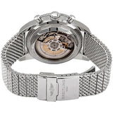Breitling Superocean Heritage B01 Chronograph 44 Blue Dial Silver Mesh Bracelet Watch for Men - AB0162161C1A1 Buy Now By Breitling
