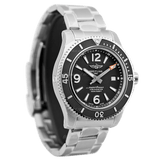 Breitling Superocean Automatic 44mm Black Dial Silver Steel Strap Watch for Men - A17367D71B1A1 Buy Now By Breitling