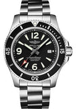Breitling Superocean Automatic 44mm Black Dial Silver Steel Strap Watch for Men - A17367D71B1A1 Buy Now By Breitling