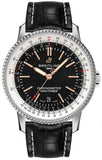 Breitling Navitimer 1 Automatic 41mm Black Dial Black Leather Strap Mens Watch - A17326211B1P2 Buy Now By Breitling