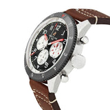 Breitling Super Avi B04 Chronograph GMT 46 Mosquito Black Dial Brown Leather Strap Watch for Men - YB04451A1B1X1 Buy Now By Breitling