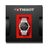 Tissot T Classic Bridgeport Black Dial Silver Steel Strap Watch For Men - T097.410.11.058.00 Buy Now By Tissot