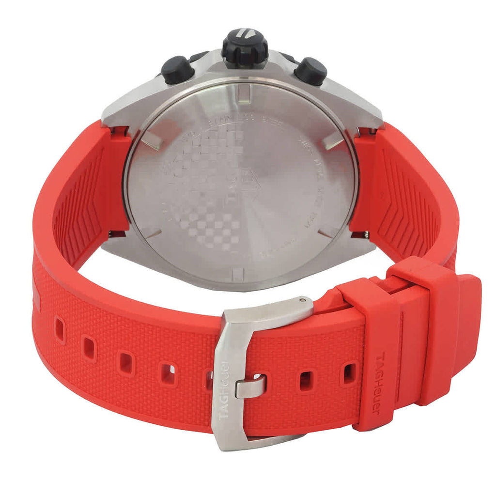 Tag Heuer Formula 1 Chronograph Red Dial Red Rubber Strap Watch for Men - CAZ101AN.FT8055 Buy Now By Tag Heuer