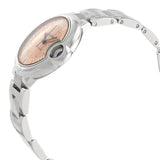 Cartier Ballon Bleu de Cartier Pink Dial Silver Steel Strap Watch for Women - WSBB0046 Buy Now By Cartier