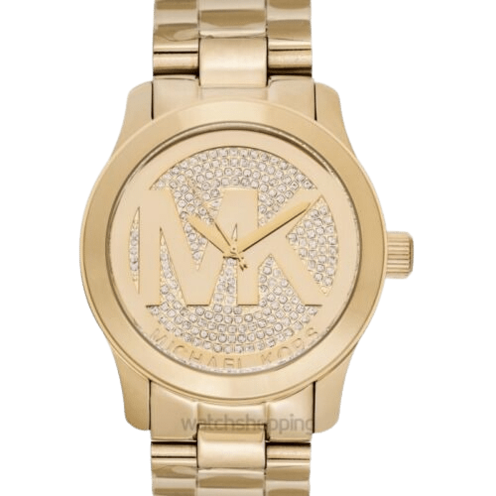 Michael Kors Runway Gold Dial Gold Steel Strap Watch for Women - MK5706 Buy Now By Michael Kors