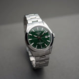 Tissot Gentleman Powermatic 80 Silicium Green Dial Silver Steel Strap Watch For Men - T127.407.11.091.01 Buy Now By Tissot