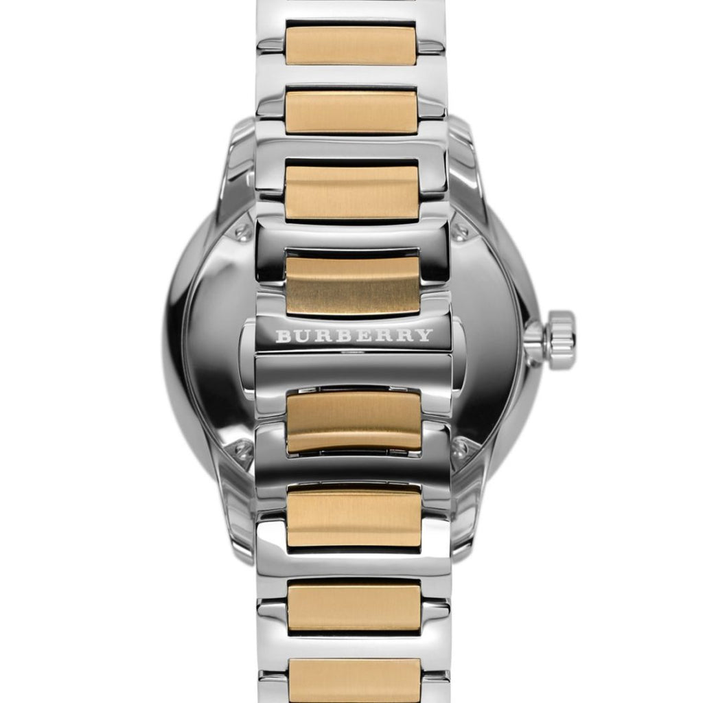 Burberry The Classic Gold Dial Two Tone Steel Strap Watch for Men - BU10011 Buy Now By Burberry