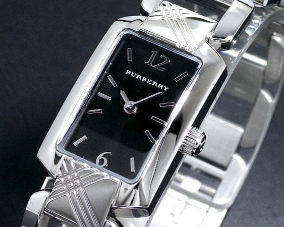 Burberry Signature Quartz Black Dial Silver Steel Strap Watch for Women - BU4210 Buy Now By Burberry