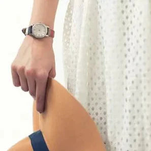 Burberry Utilitarian White Dial Multicolor Leather Strap Watch for Women - BU7863 Buy Now By Burberry